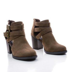 SODA - Scribe-S  Chocolate Brown Booties